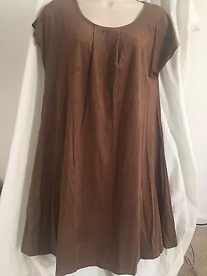 Woman's Brown Dress NWOT Rebel Sugar Medium Super Soft • $15