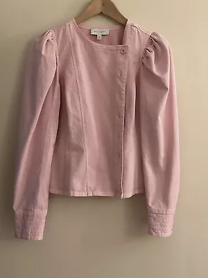 Witchery Pink Denim Jacket Size 6 • $50