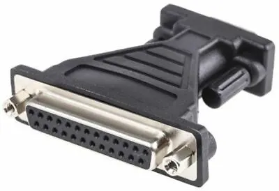 RS PRO D-sub 9-Pin (Serial) Male To D-sub 25-Pin Female Network Adapter • £5.40