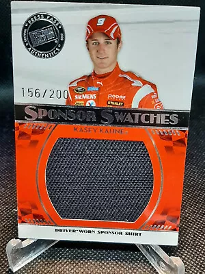 Kasey Kahne | 2009 Press Pass Sponsor Swatches  #SS-KK NASCAR Card | 156 Of /200 • $14.99