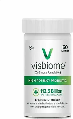2 Visbiome High Potency Probiotic 112.5 Billion 60 Capsule Each Formerly VSL #3 • $246