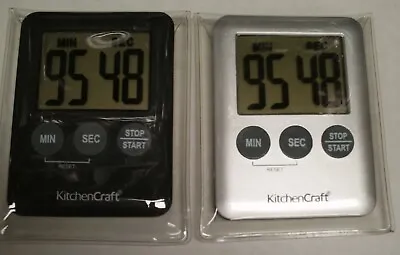 £4.99 • Buy Kitchen Craft Magnetic Digital Timer
