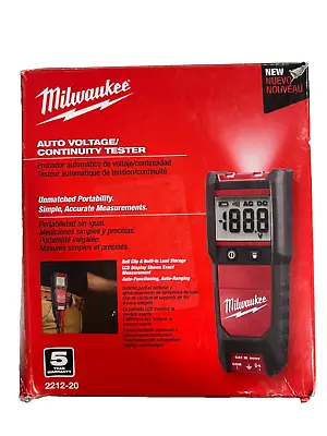 Milwaukee Tool 2212-20 Auto Voltage/Continuity Tester • $45