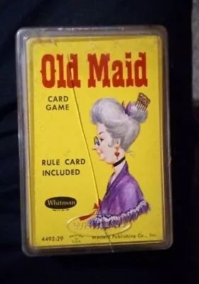 Vintage Whitman Old Maid Card Game Complete       M • $35