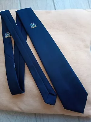 Metropolitan Police Blue Tie With Met Police Coat Of Arms Alec Brook London • £6