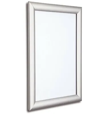 A0 Silver Snap Frame Wall Mounted Click Frame Poster Holder Poster Display • £54.13