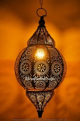 Moroccan Lantern Lamp Shades Lighting Turkish Hanging Lamp Hole Seljuks Pattern • $146.19