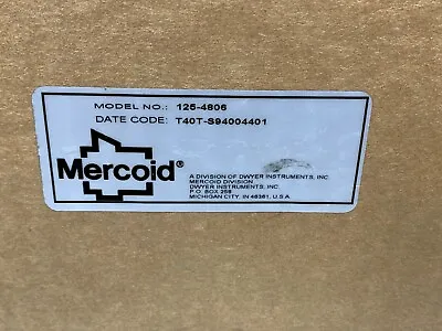 Mercoid 125-4806 Series 123/123-3 Cast Iron Chamber Low Water Level Control • $446.67