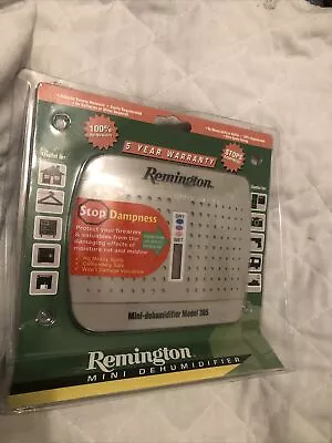 Remington Model Mini-Dehumidifier Absorbs Excess Moisture No Batteries Required • $26.50