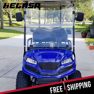 Front Clear Windshield Folding For 2007+ Yamaha G29 Drive Golf Electric Cart • $79