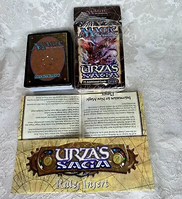 MTG Magic: The Gathering Urza's Saga Starter Tournament Deck Opened Missing 1 • $145.99