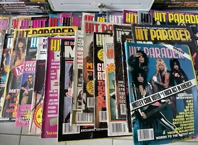 🎸🎹🎸 Hit Parade Magazine Collection Lot You Pick EM 🎸🎹🎸 • $18.95