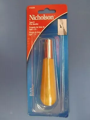 $4.29 • Buy Nicholson Wooden File Handle Type B #21522N   NEW