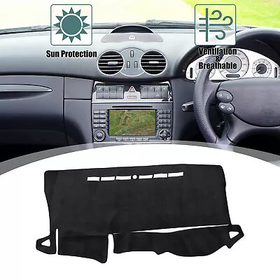 Car Dashboard Cover Black Flannel Non Slip Mat For Toyota VOXY NOAH 80 Series • $32.27