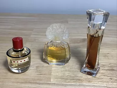 Lot Of 3 Mini Parfumes Vintage Hypnose Marni And Flore  • $18.95