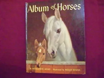 Henry Marguerite. Album Of Horses.  1961. Illustrated In Black White And Color • $30