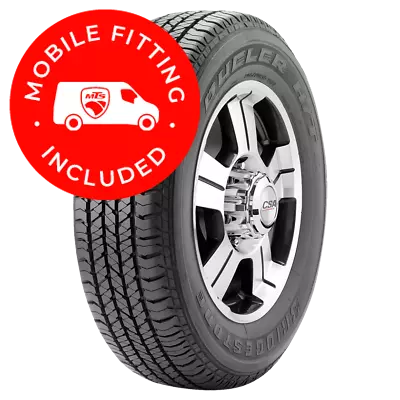 4 Tyres Inc. Delivery & Fitting: Bridgestone: Dueler H/t 684 Ii - 265/65 R17 • $1400