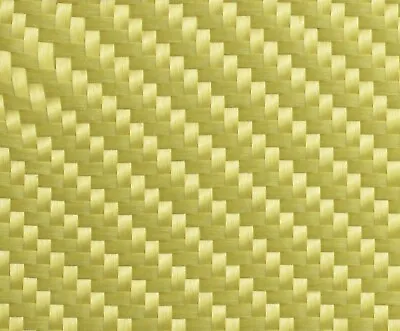 £5.99 • Buy Genuine Dupont® Kevlar® Cloth Fabric. 2x2 Twill Weave 300g. 300x200mm (A4).