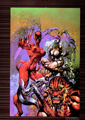 Rare - VEROTIK Atwork Print By SIMON BISLEY (BIZ) -Mint - 1998 • $9.99