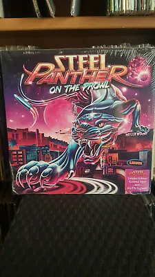 Steel Panther ''On The Prowl'' LPLimited Edition PinkSIGNED SEALED ! • $110