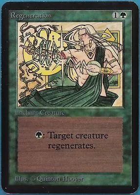 Regeneration Alpha PLD Green Common MAGIC GATHERING CARD (ID# 455892) ABUGames • $13.27