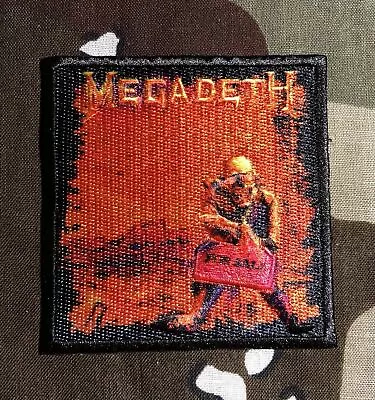 Megadeth Peace Sells Woven Patch M029P • $8.99