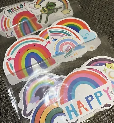 Set Of 20 Vinyl Stickers RAINBOW! 🌈 • £2.99