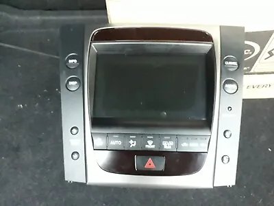 Lexus Gs 450h 2006 Dashboard Display Screen Head Unit 86111-30580 • £90
