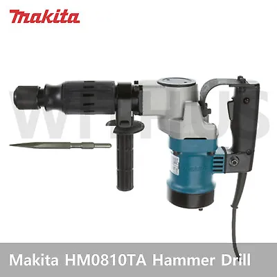 Makita HM0810TA(HM0810T) 17mm A/F Hex Demolition Hammer Drill 2900bpm 1050w 220V • $309.81