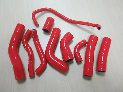 Red For YAMAHA YZF R6 2006 2007 Silicone Radiator Coolant 3-ply Hose Kit 10pcs • $55.99
