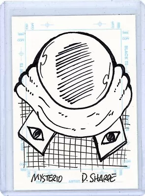 MYSTERIO - 1998 SKYBOX MARVEL CREATOR'S COLLECTION MCC SKETCH CARD By DAN SHARPE • $89.99