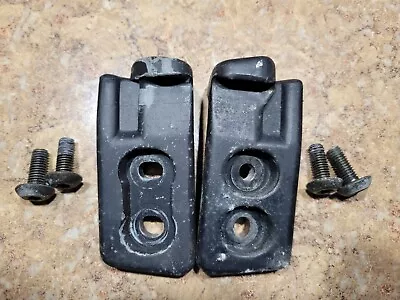 1990-2005 Mazda Miata Soft Top Latch Striker Plate Left Right Pair W/ Bolts OEM • $44.99