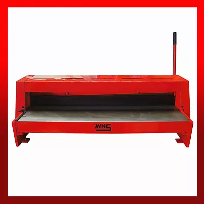 WNS Sheet Metal Lever Guillotine Shear Cutter 1050mm X 1.0mm Signs Plates Badges • £1860