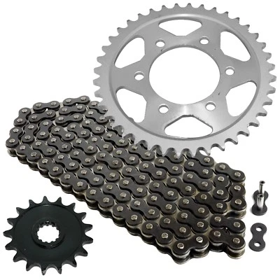 $43.01 • Buy Black Drive Chain And Sprocket Kit For Kawasaki Ninja ZX-10R ZX1000D 2006 2007