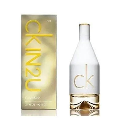 Calvin Klein Ck In2u Ckin2u Her 100ml Eau De Toilette Spray Brand New & Boxed • £18.88