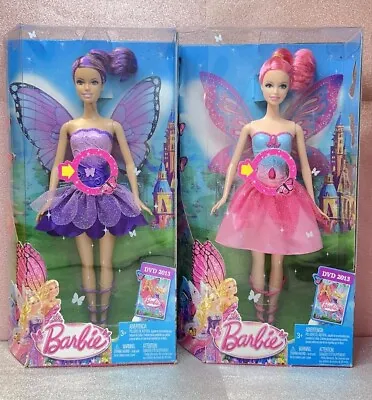 Barbie Mariposa And The Fairy Princess Talayla And Willa Dolls • $58.26