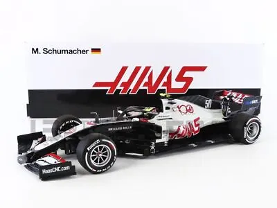 Minichamps 1/18 - Haas F1 Team Vf 20 - Test Abu Dhabi 2020 - 2020-haas-mks-18 • $171.95