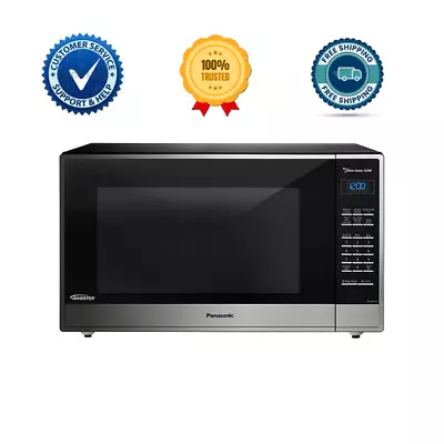 Panasonic 2.2 Cu. Ft. Stainless-Steel Microwave Oven With Inverter Technology • $231.05