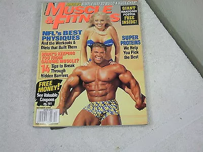 Joe Weider's Muscle & Fitness Magazine ~ October 1998 ~ Arnold's Simple Way To B • $3.99