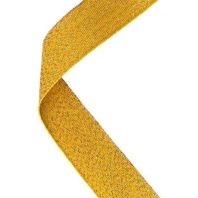 Sports Medal Ribbons With Clip Dance Schools Sparkly Gold Silver Bronze • £2.50