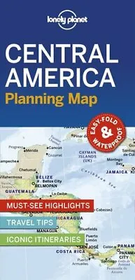 £5.70 • Buy Lonely Planet Central America Planning Map By Lonely Planet 9781788685924