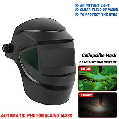 Welding Helmet Mask Auto Darkening Welder Arc Tig Mig Solar-PoweredSALE G A9P3 • $19.97