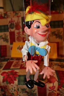 PELHAM PUPPETS Marlborough UK England MARIONETTE Pinocchio W/ Original BOX • $49.99