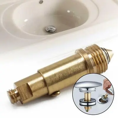 £3.99 • Buy Basin Sink Spring Bath Replacement Waste Easy Pop Up Click Clack Plug Bolt Sprin