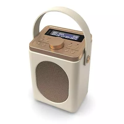 DAB DAB+ Digital And FM Bluetooth Radio | Battery And Mains Powered Portable • £33.99