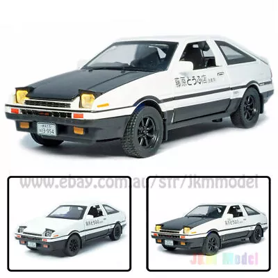 1:32 Initial D AE86 Toyota TRUENO Model Car Diecast Toy Vehicle Gift Collection • $40.23