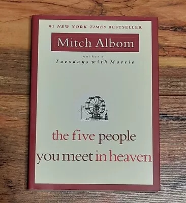 The Five People You Meet In Heaven Mitch Albom Paperback  • $2.79