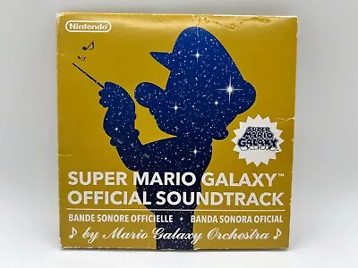 Super Mario Galaxy Official Soundtrack Orchestra Wii Nintendo W Slipcover Tested • $9.86