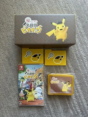 Detective Pikachu Returns Nintendo Switch Japanese Version Promo Bundle New • $60