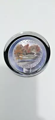 $2.99 • Buy Via Vermont Artistry In Glass Golf Ball Paperweight; Enesco; England 3.5 